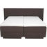 BOXSPRINGBETT 2X90/200 cm INKL. Bettkasten, Topper - Dunkelbraun, KONVENTIONELL, Textil (2X90/200cm) - Esposa