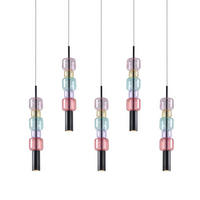 HÄNGELEUCHTE Candy Bar 100/61/10 cm   - MODERN, Glas/Metall (100/61/10cm) - Kare-Design