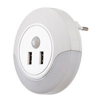 NOĆNO SVJETLO Dembo  - bijela, Basics, plastika (9cm)