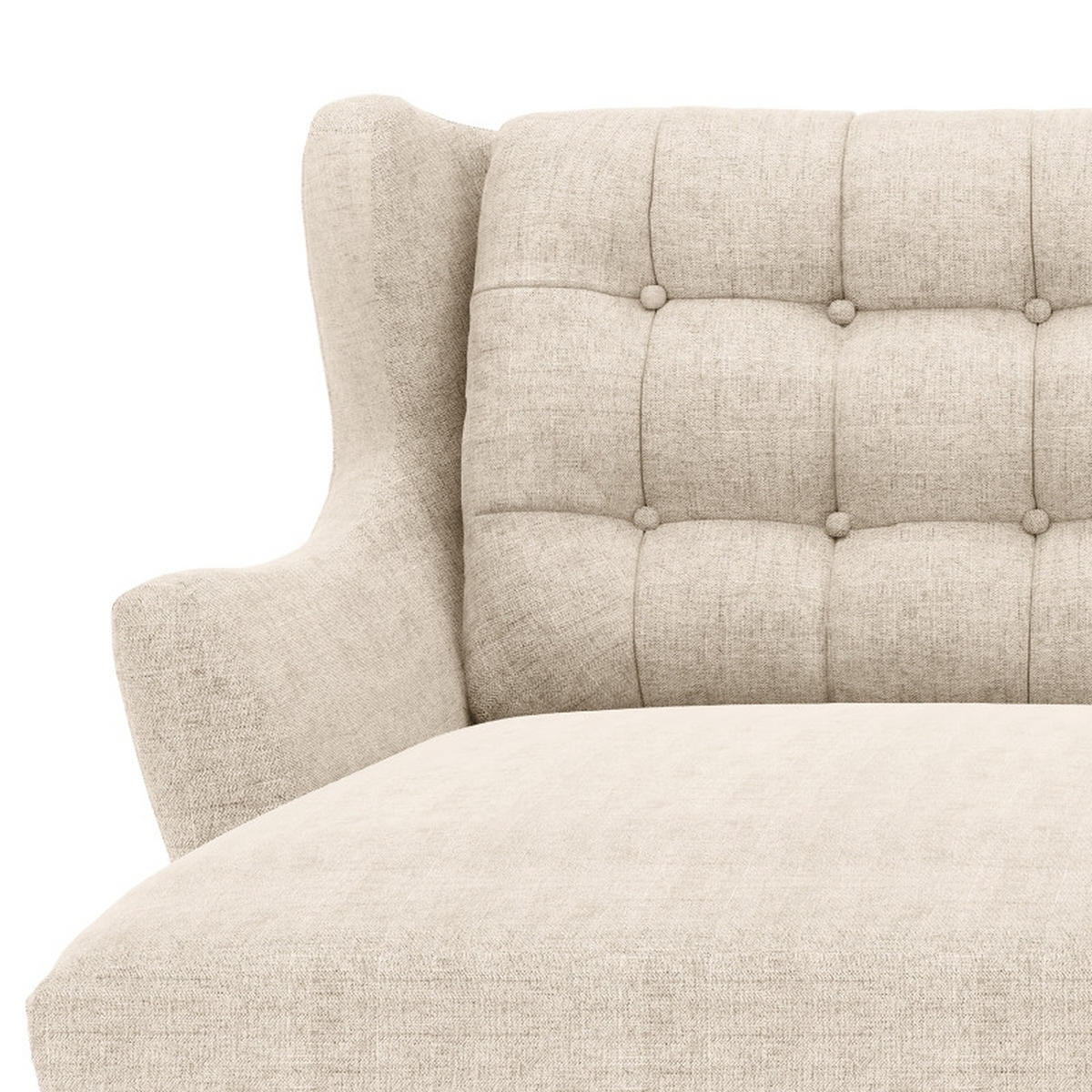 ECKSOFA in Webstoff Silberfarben  - Eichefarben/Silberfarben, Konventionell, Holz/Textil (250/107/173cm) - Trendmanufaktur