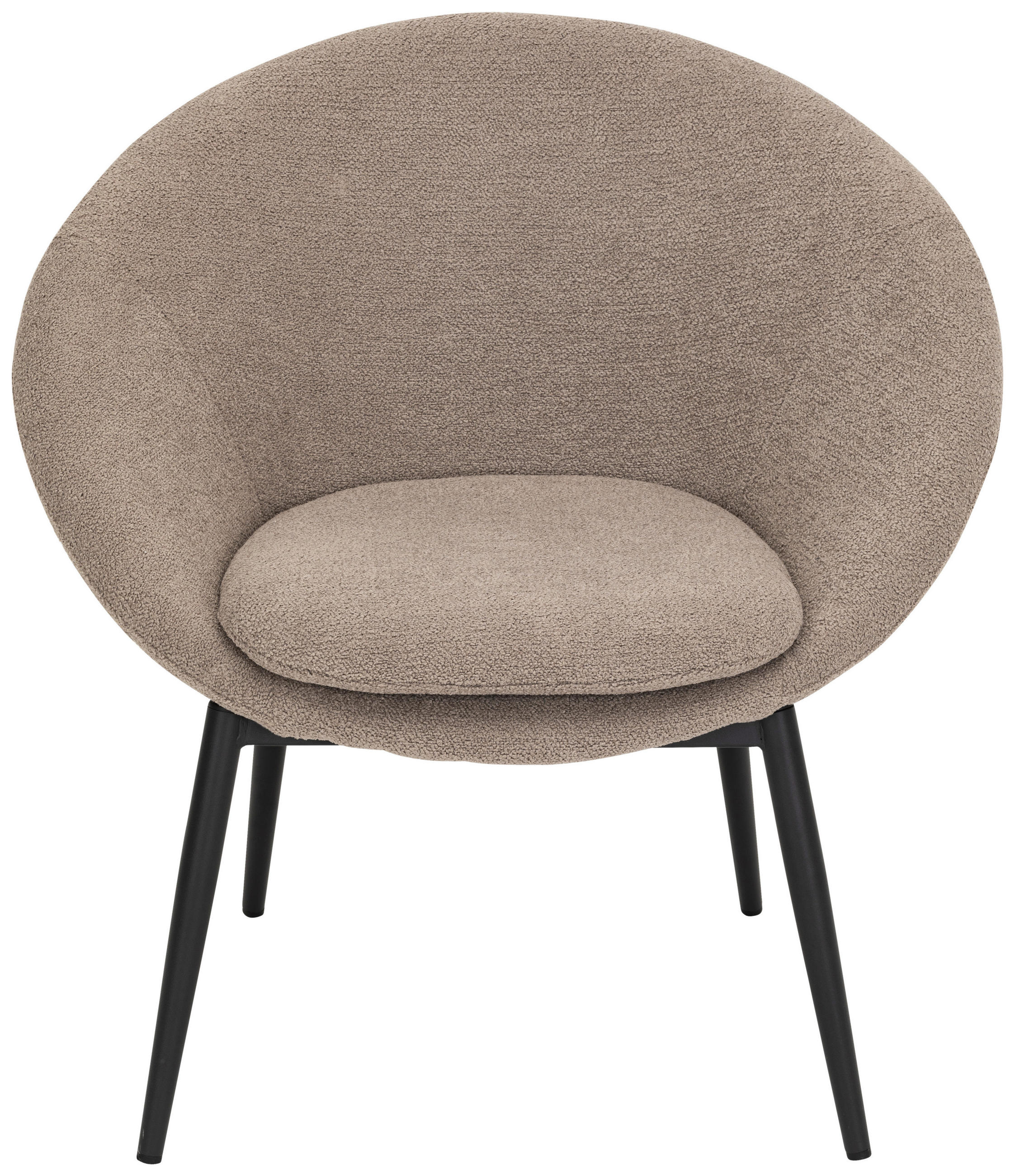 Thumbnail - P & B Sessel, Braun, Textil, 77x77x64 cm, Wohnzimmer, Sessel, Polstersessel