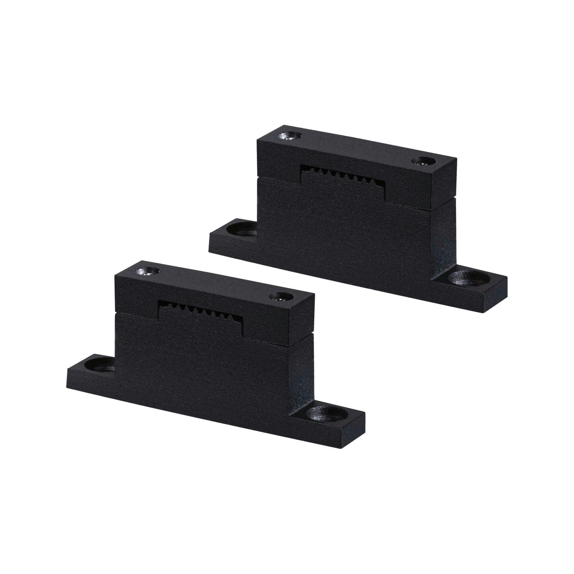SEILSYSTEM-MONTAGESET ULine 1,2/3,0/7,2 cm   - Schwarz, Basics, Metall (1,2/3,0/7,2cm) - Paulmann