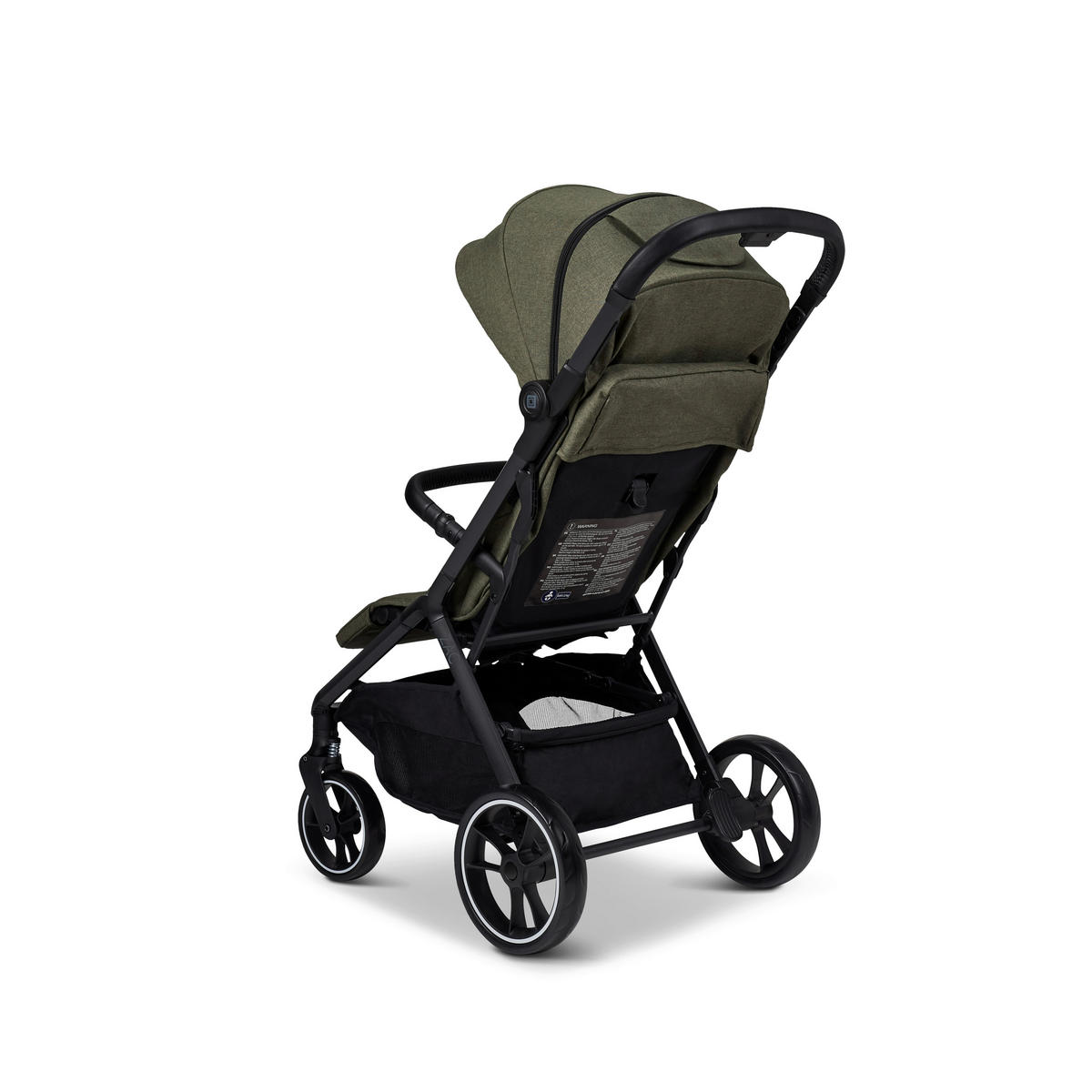 BUGGY Zac  - Schwarz/Olivgrün, Basics, Textil (80/55/102cm) - Moon
