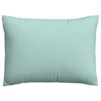 KOPFPOLSTERBEZUG KNITTED JERSEY 60/80 cm  - Türkis, Basics, Textil (60/80cm) - Schlafgut