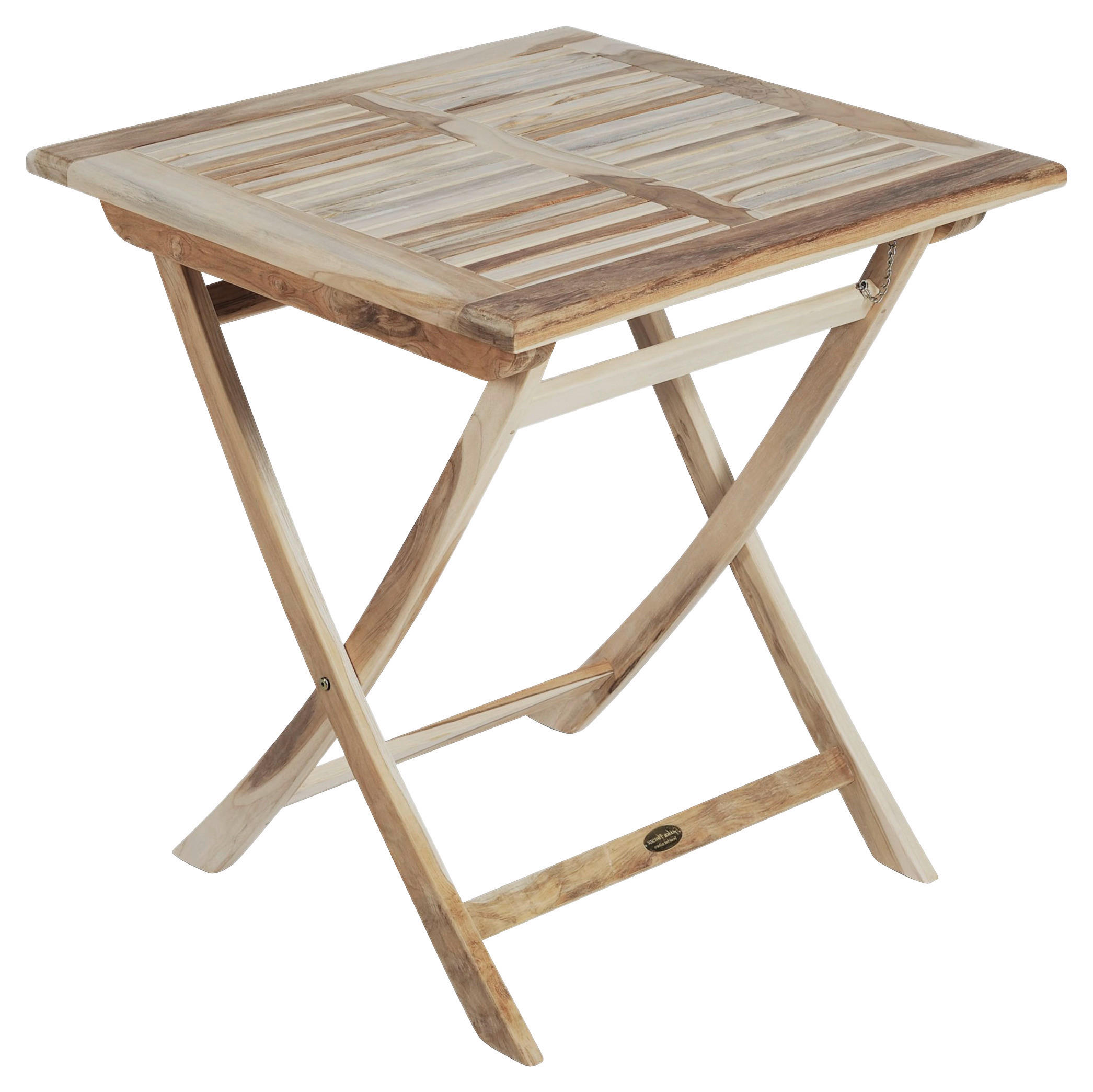 GARTENBEISTELLTISCH 70/70/75 cm Holz  - Hellbraun, MODERN, Holz (70/70/75cm) - Gardenson