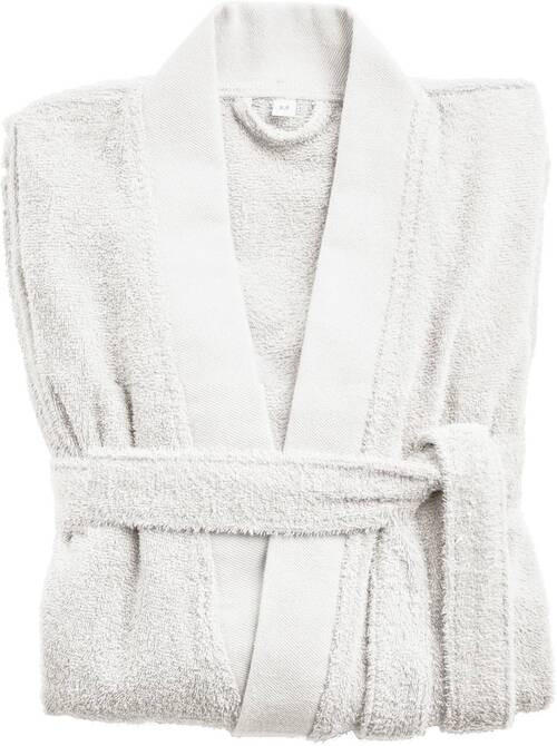BADEMANTEL M Unisex  - Weiß, Basics, Textil (Mnull) - Bio:Vio