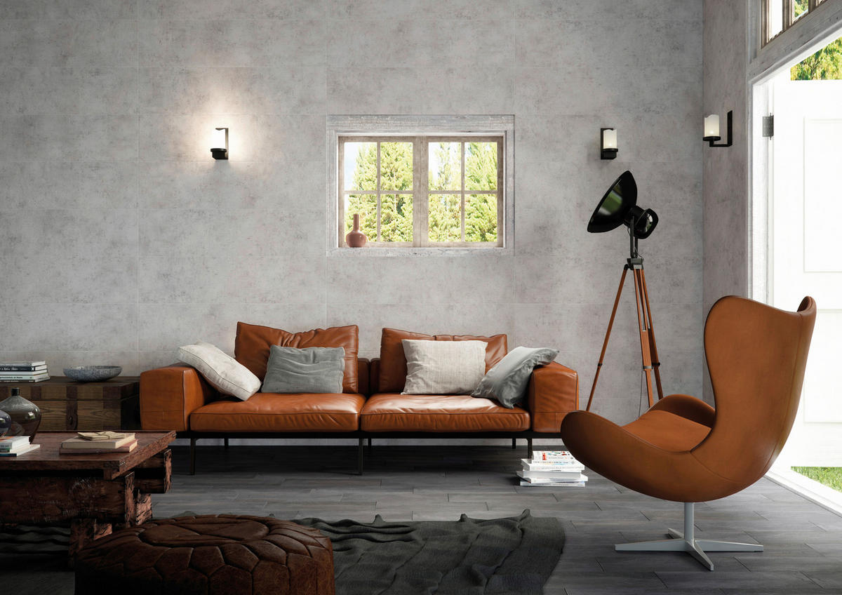 WANDPANEEL  - Grau, Design, Kunststoff (120/30/0,4cm)