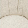STUHL   Webstoff  Schwarz, Beige  - Beige/Schwarz, MODERN, Textil/Metall (48/79/59cm) - Carryhome