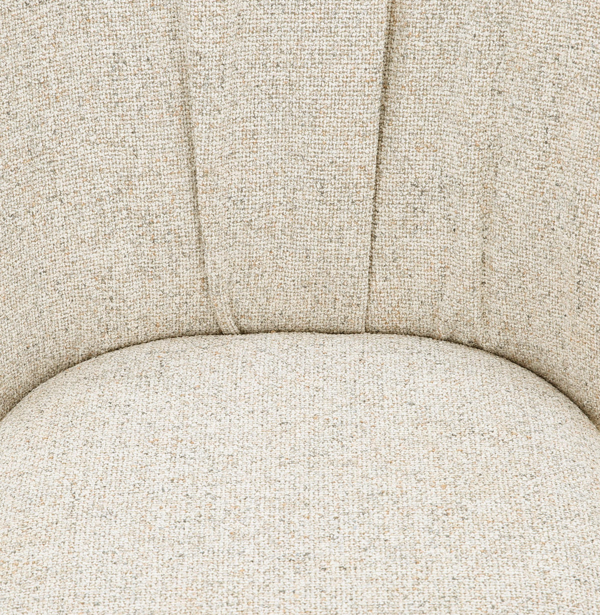 STUHL   Webstoff  - Beige/Schwarz, MODERN, Textil/Metall (48/79/59cm) - Carryhome