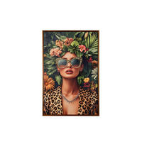 BILD Frauen Multicolor  - Goldfarben/Multicolor, Design, Kunststoff (60/90/3,8cm)