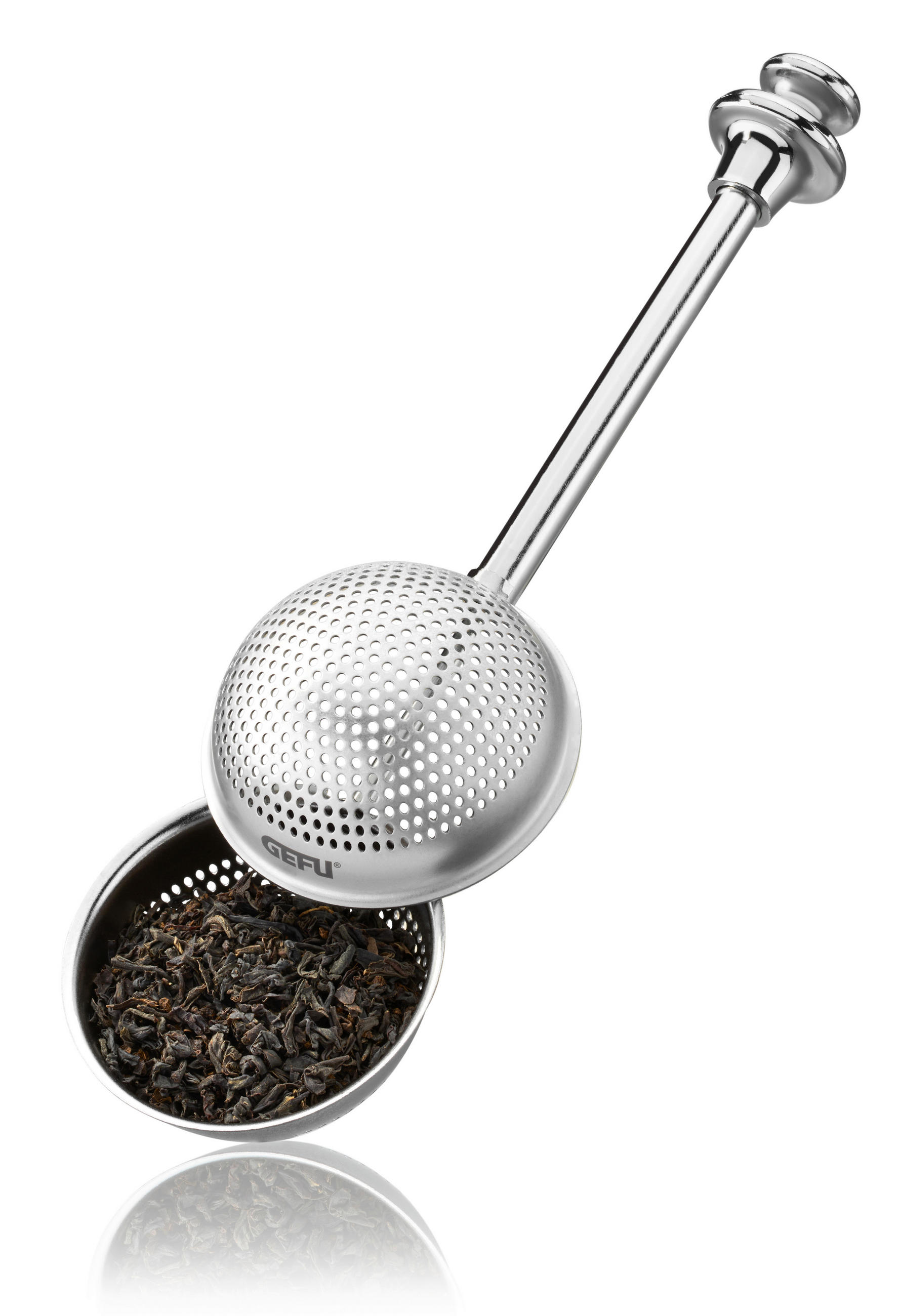 TEEEI - Edelstahlfarben, Basics, Kunststoff/Metall (17,5/5/4,2cm) - Gefu