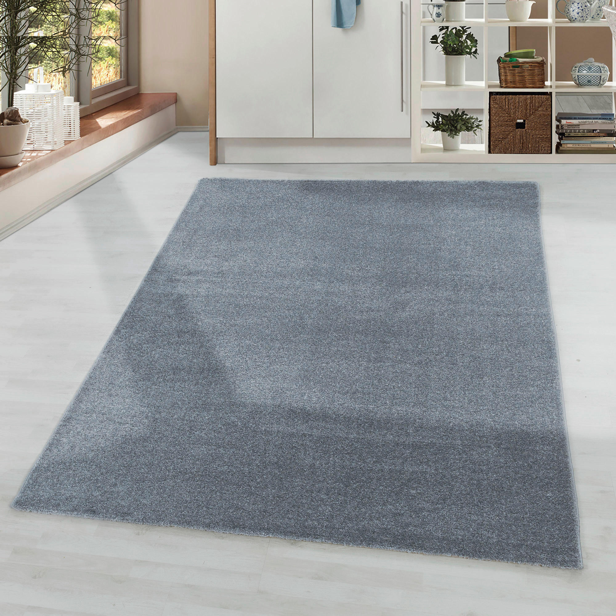 RYAMATTA 80/150 cm Rio 4600 silber  - silver, Basics, textil (80/150cm)