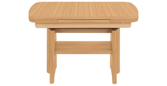 COUCHTISCH Kernbuche furniert 90-131/65/56-75 cm rechteckig Buchefarben  - Buchefarben, KONVENTIONELL, Holzwerkstoff (90-131/65/56-75cm) - Venda