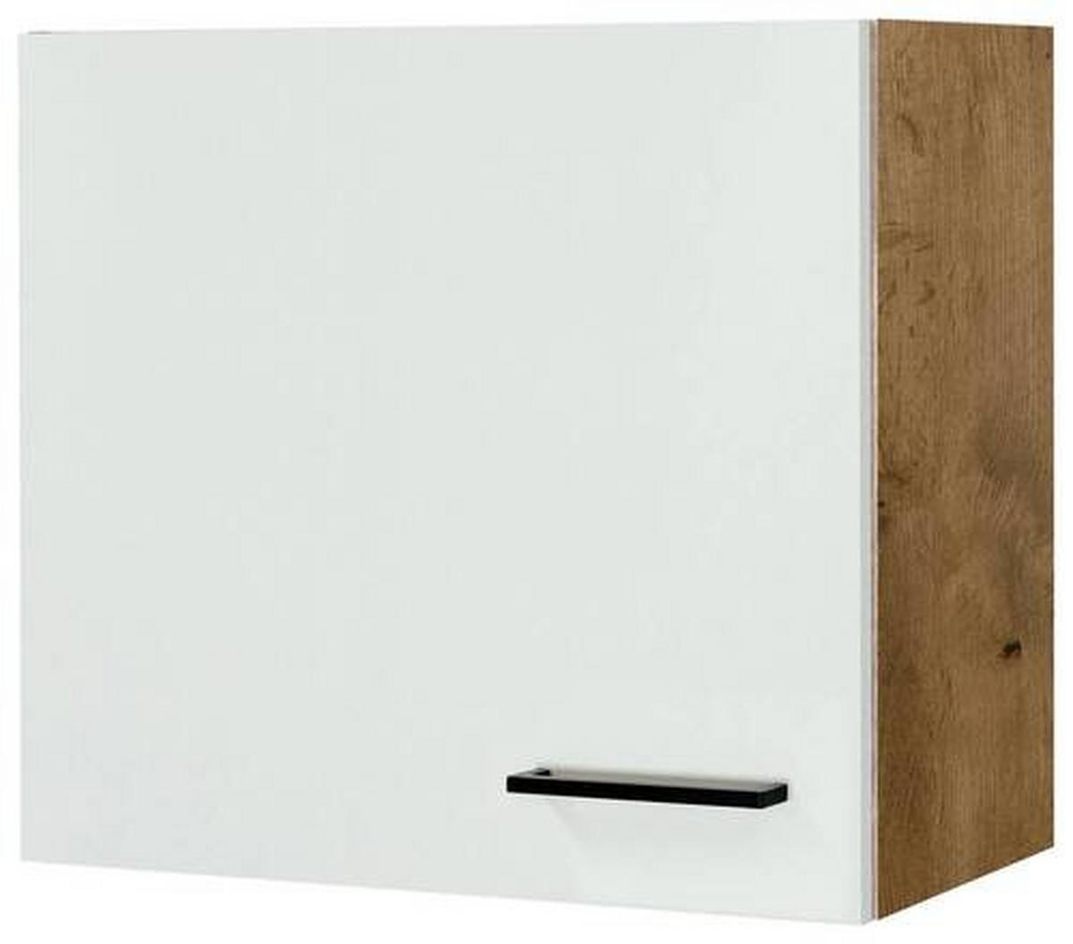 KÜCHENOBERSCHRANK 60/54,8/32 cm  in Eichefarben, Magnolie  - Eichefarben/Magnolie, KONVENTIONELL, Holzwerkstoff/Metall (60/54,8/32cm) - FlexWell