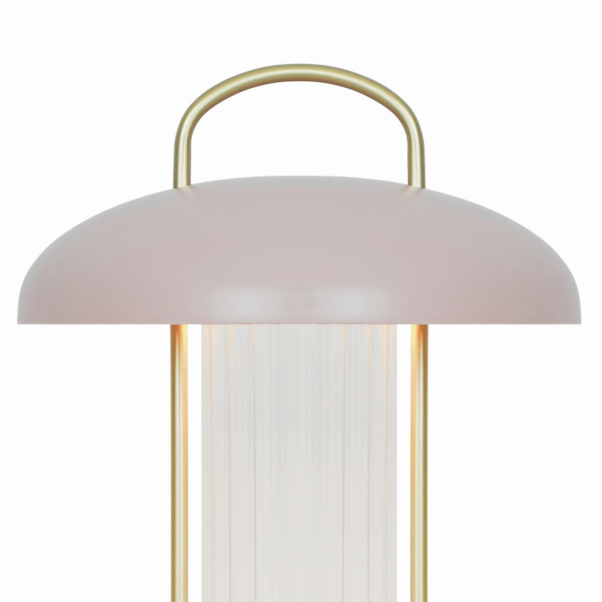 AKKU-TISCHLEUCHTE 20/29 cm   - Hellrosa/Beige, Design, Kunststoff (20/29cm) - Nordlux
