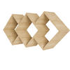 WANDREGAL Eichefarben  - Eichefarben, Design, Holzwerkstoff (102/42/20cm) - Livetastic