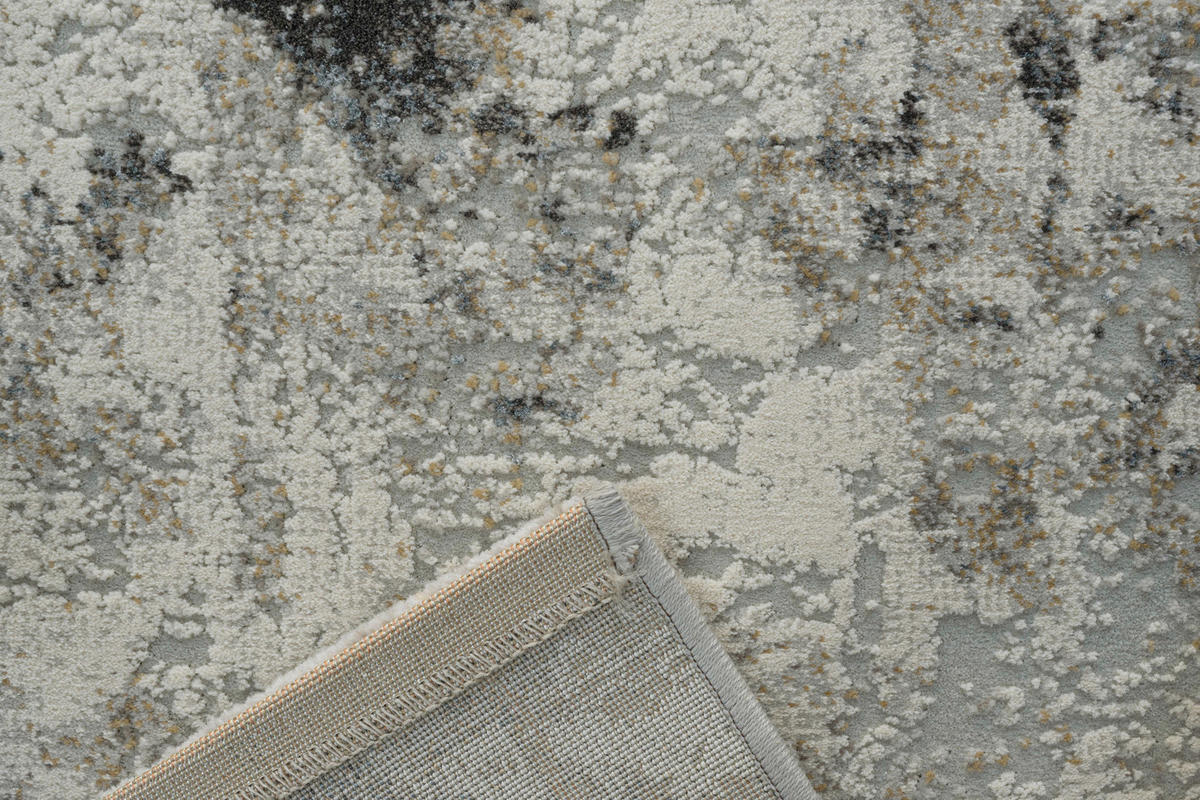 WEBTEPPICH 120/170 cm Canyon Hellgrau, Dunkelblau  - Hellgrau/Dunkelblau, KONVENTIONELL, Kunststoff/Textil (120/170cm)