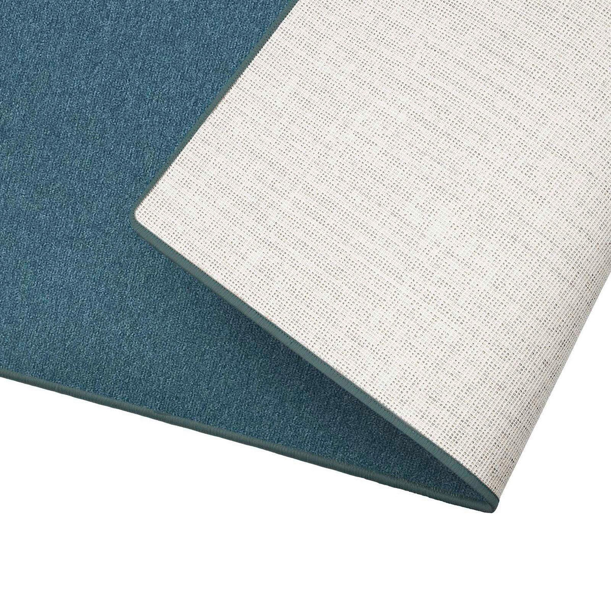 LÄUFER 80/400 cm London  - Grün, Basics, Kunststoff/Textil (80/400cm) - Floordirekt