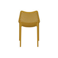 GARTENGARNITUR 5-teilig Stahl  - Anthrazit/Gelb, Basics, Kunststoff/Metall (80/81/80cm) - Siena Garden