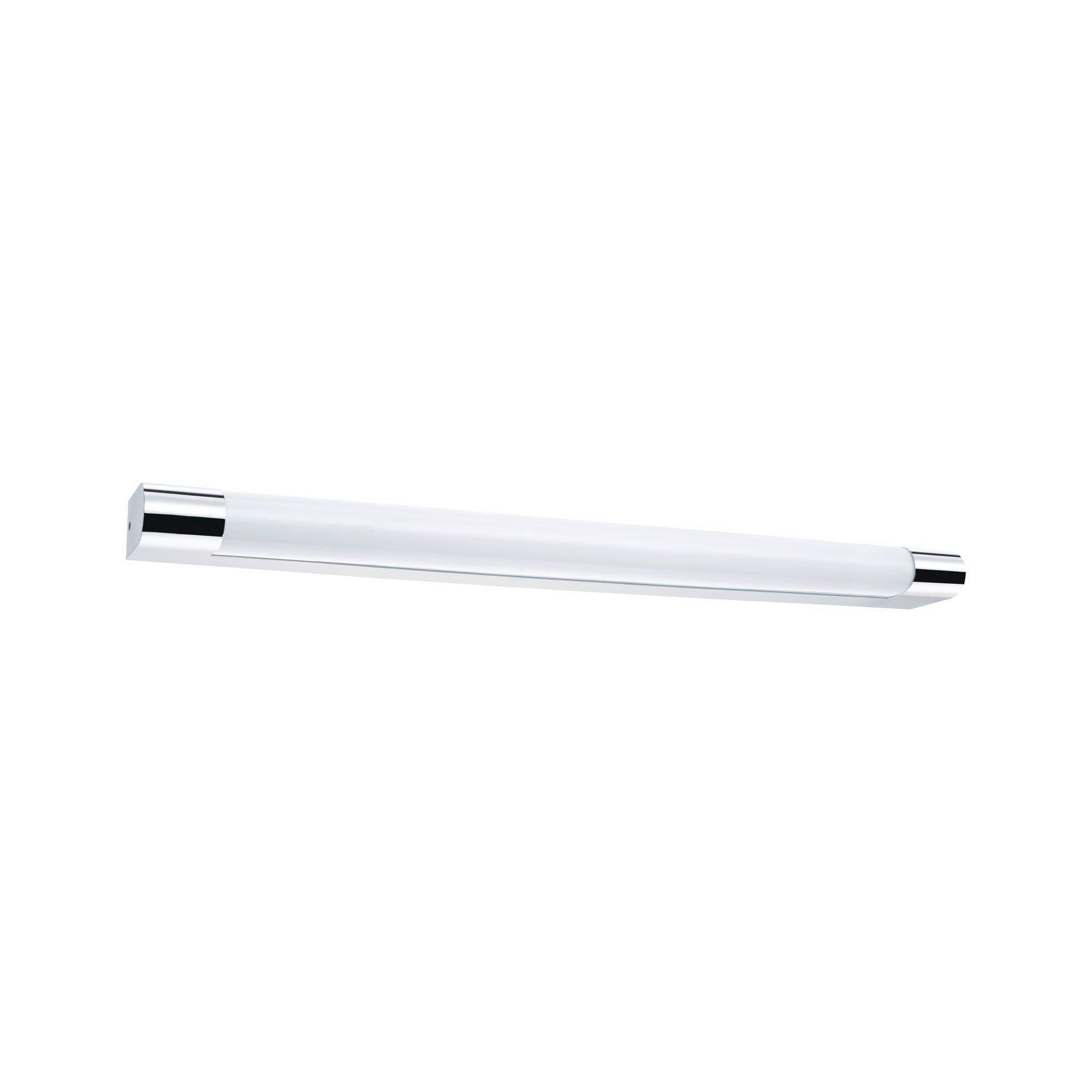 SPIEGELLEUCHTE 63/8,2/4,5 cm  - Chromfarben/Weiß, Design, Kunststoff/Metall (63/8,2/4,5cm) - Paulmann