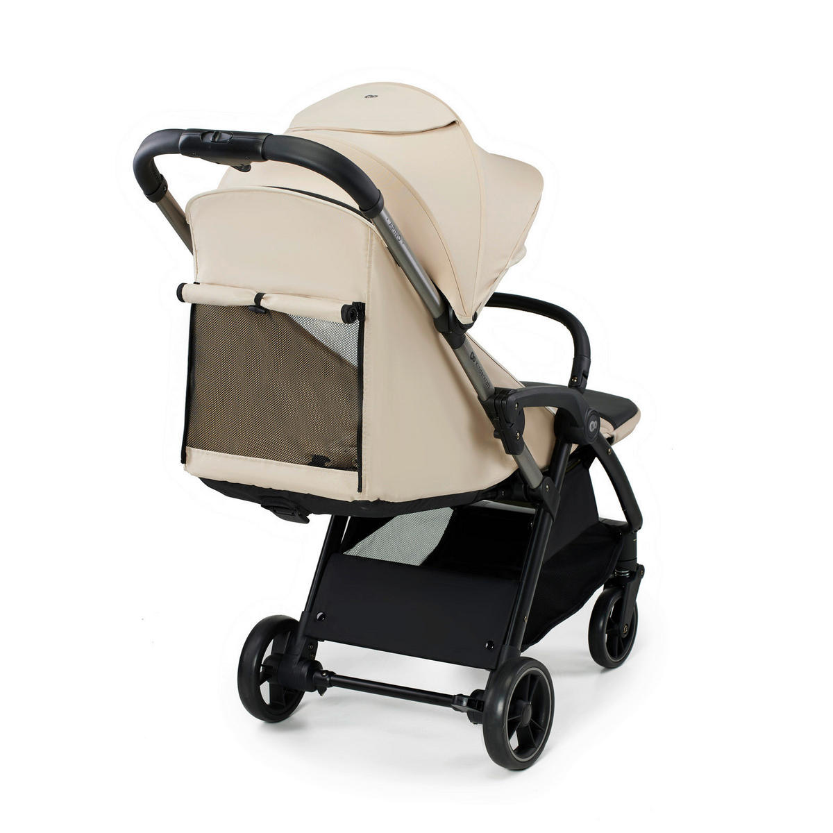 BUGGY Apino  - Beige/Schwarz, Basics (47/99/93cm) - kinderkraft