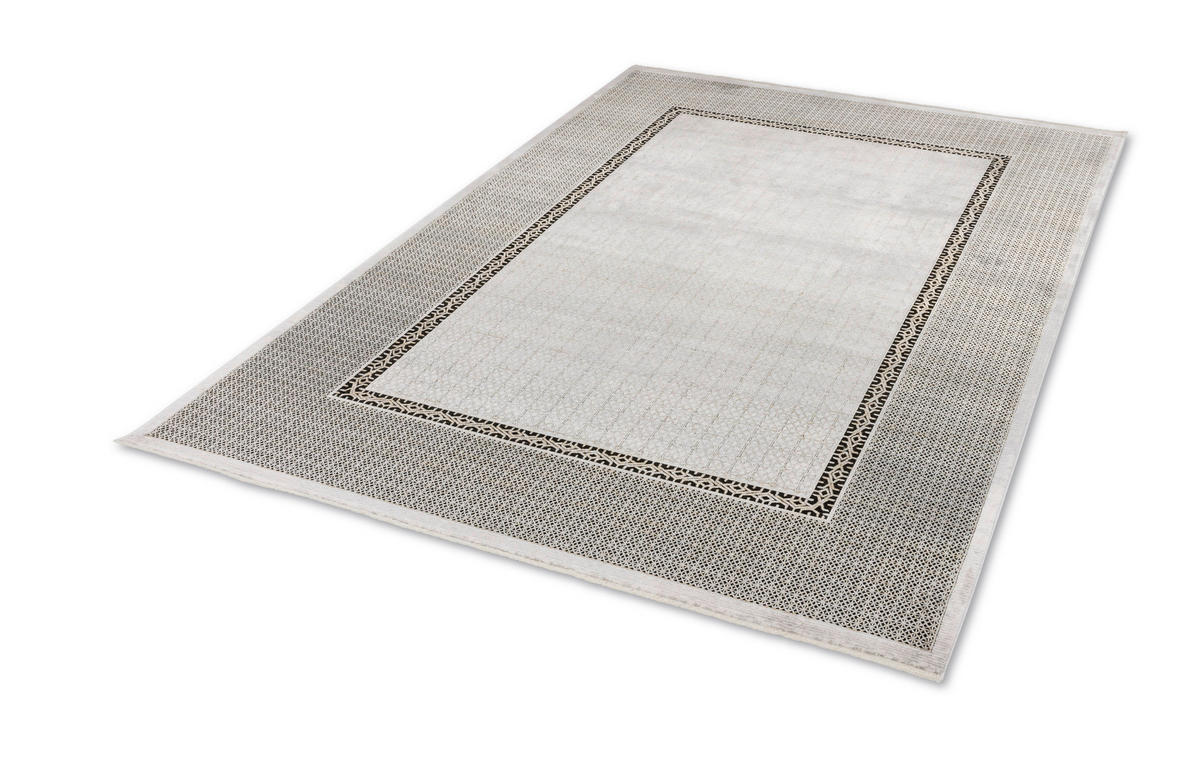 WEBTEPPICH  Wohnzimmer 240/290 cm Grau, Silberfarben rechteckig  - Silberfarben/Grau, Basics, Textil (240/290cm) - Astra