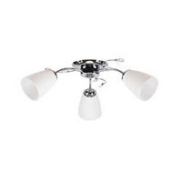 DECKENLEUCHTE Ursella 58/58/18 cm   - Chromfarben, Basics, Metall (58/58/18cm)