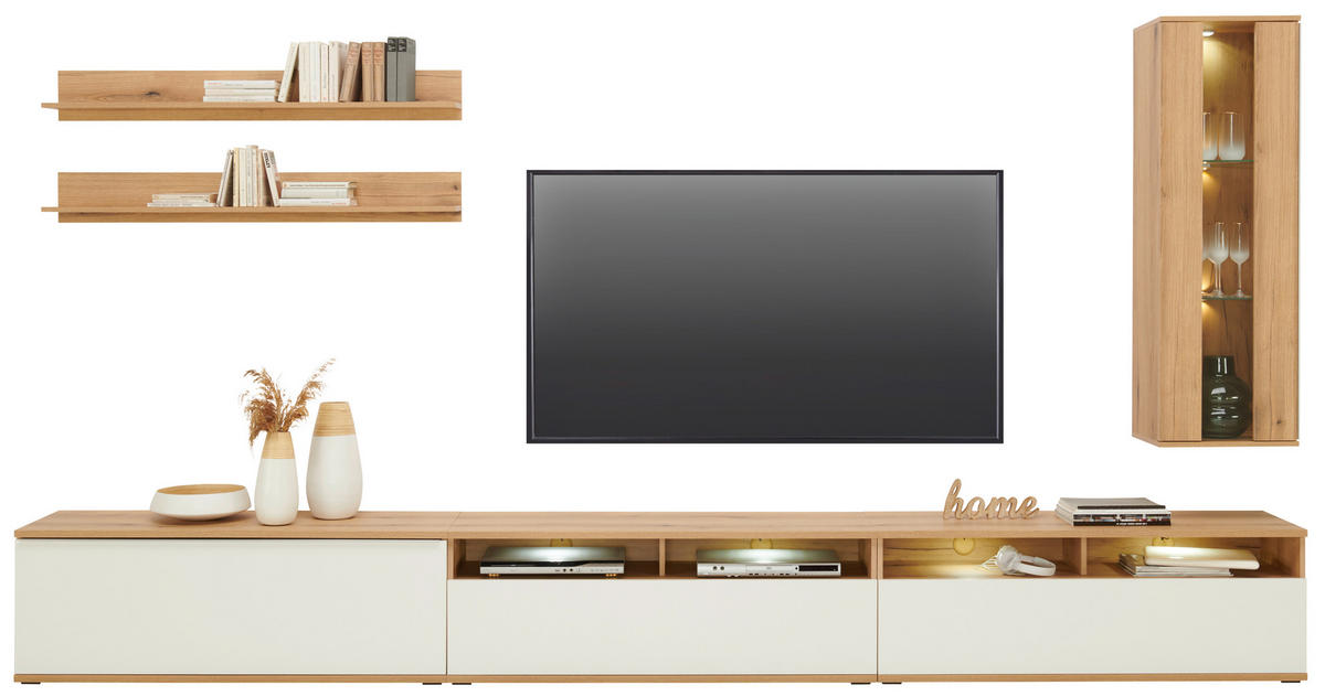 Comodă Tv 127,5/46/40 cm  - Modern, plastic/material pe bază de lemn (127,5/46/40cm) - Modern Living