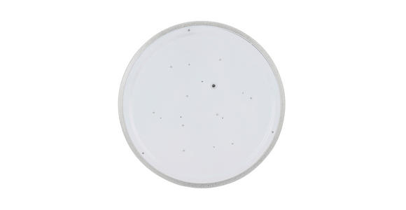 LED-DECKENLEUCHTE 38/8 cm - Chromfarben/Weiß, Trend, Kunststoff/Metall (38/8cm) - Novel