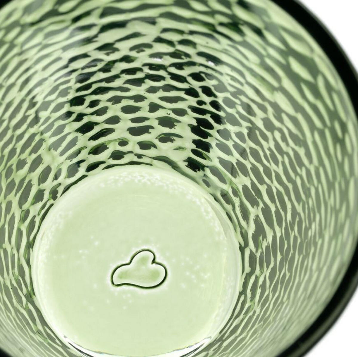 POHÁR 340 ml  - zöld, Natur, Üveg (340ml) - Leonardo