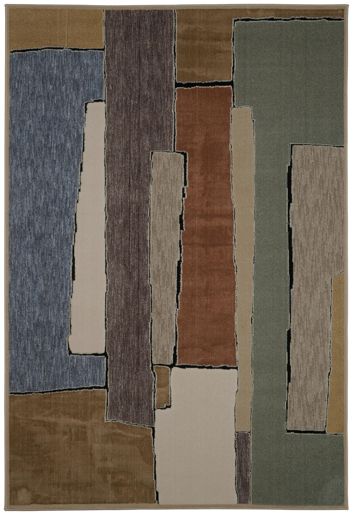 VINTAGE-TEPPICH 160/230 cm Multicolor  - Multicolor, Design, Textil (160/230cm) - Novel