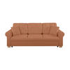 SCHLAFSOFA Chenille Rostfarben  - Rostfarben/Buchefarben, Design, Holz/Textil (240/94/98cm) - MID.YOU