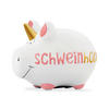 SPARDOSE - Pink/Goldfarben, Basics, Keramik (12,5/9/9cm)