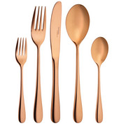 BESTECKSET 30-teilig - Kupferfarben, Design, Metall - Homeware Profession.