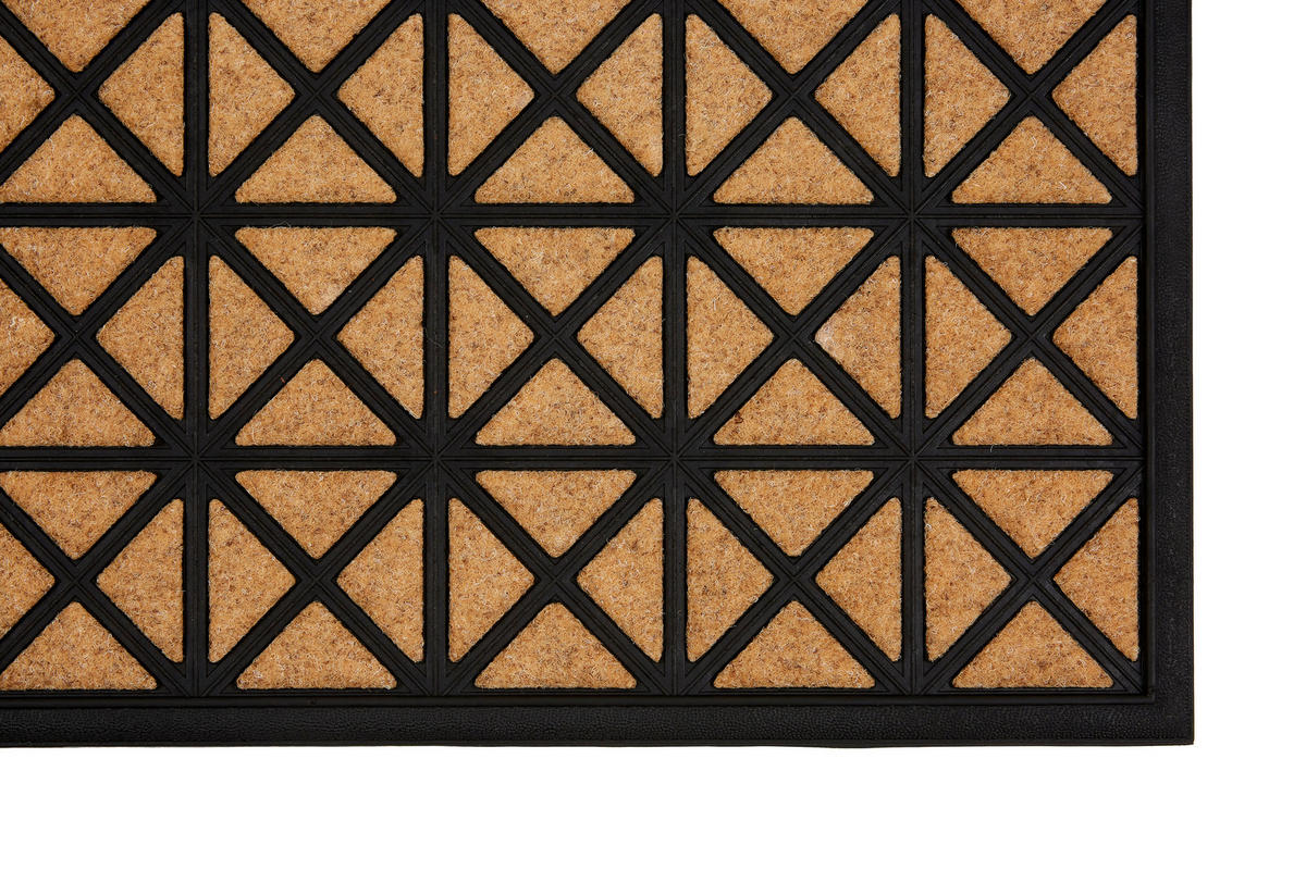 FUßMATTE  45/75 cm  Naturfarben  - Naturfarben, Design, Kunststoff/Textil (45/75cm) - Esposa