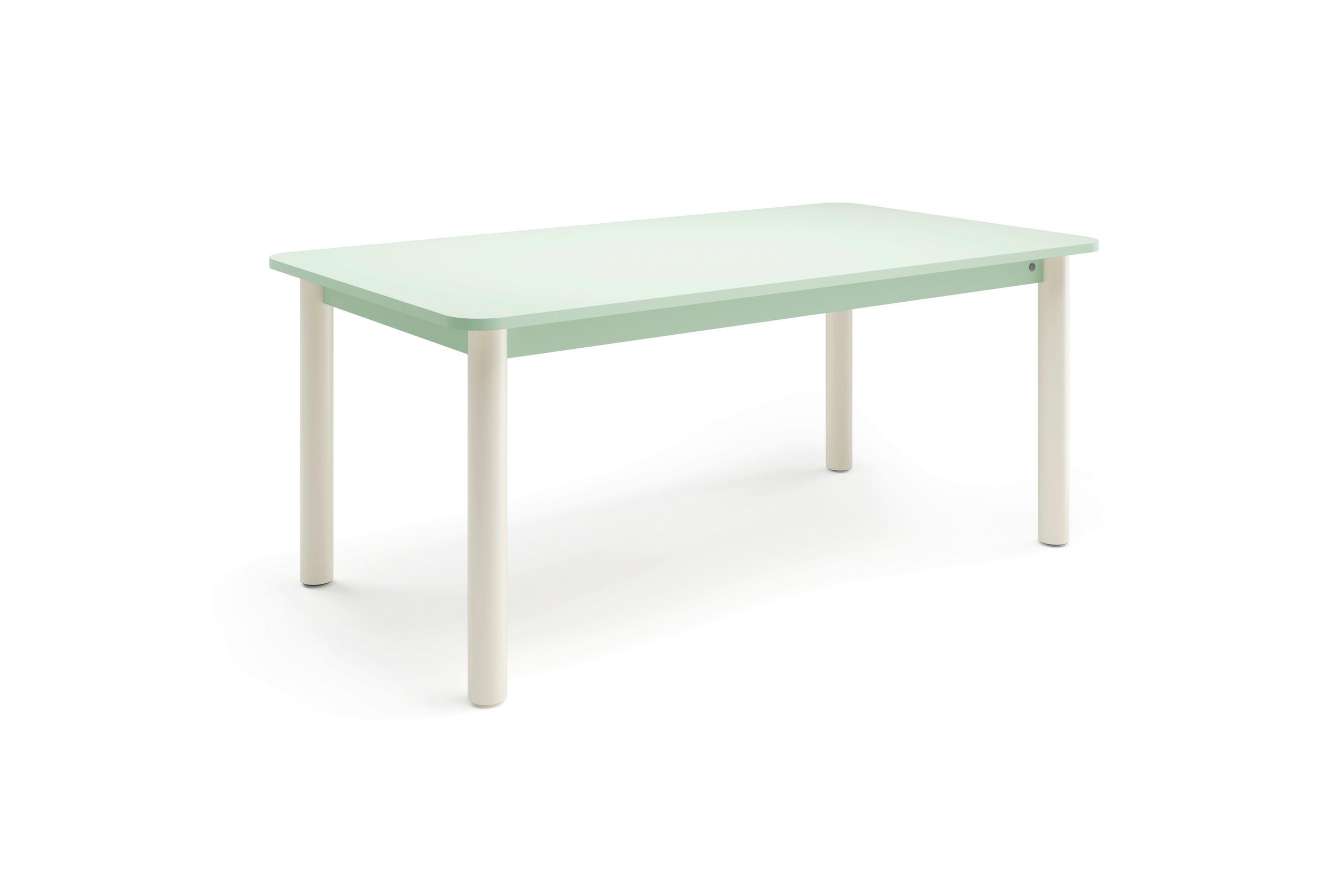 ESSTISCH in Metall, Holzwerkstoff 180/100/76 cm   - Salbeigrün/Weiß, Natur, Holzwerkstoff/Metall (180/100/76cm) - Tom Tailor