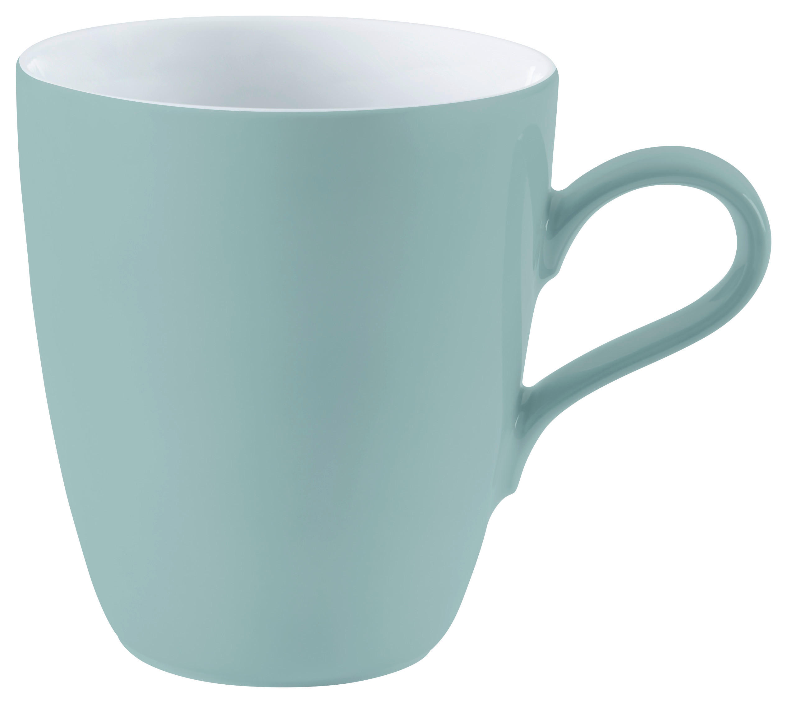 KAFFEEBECHER Life Fashion green chic  400 ml   - Grün, Design, Keramik (0,40l) - Seltmann Weiden
