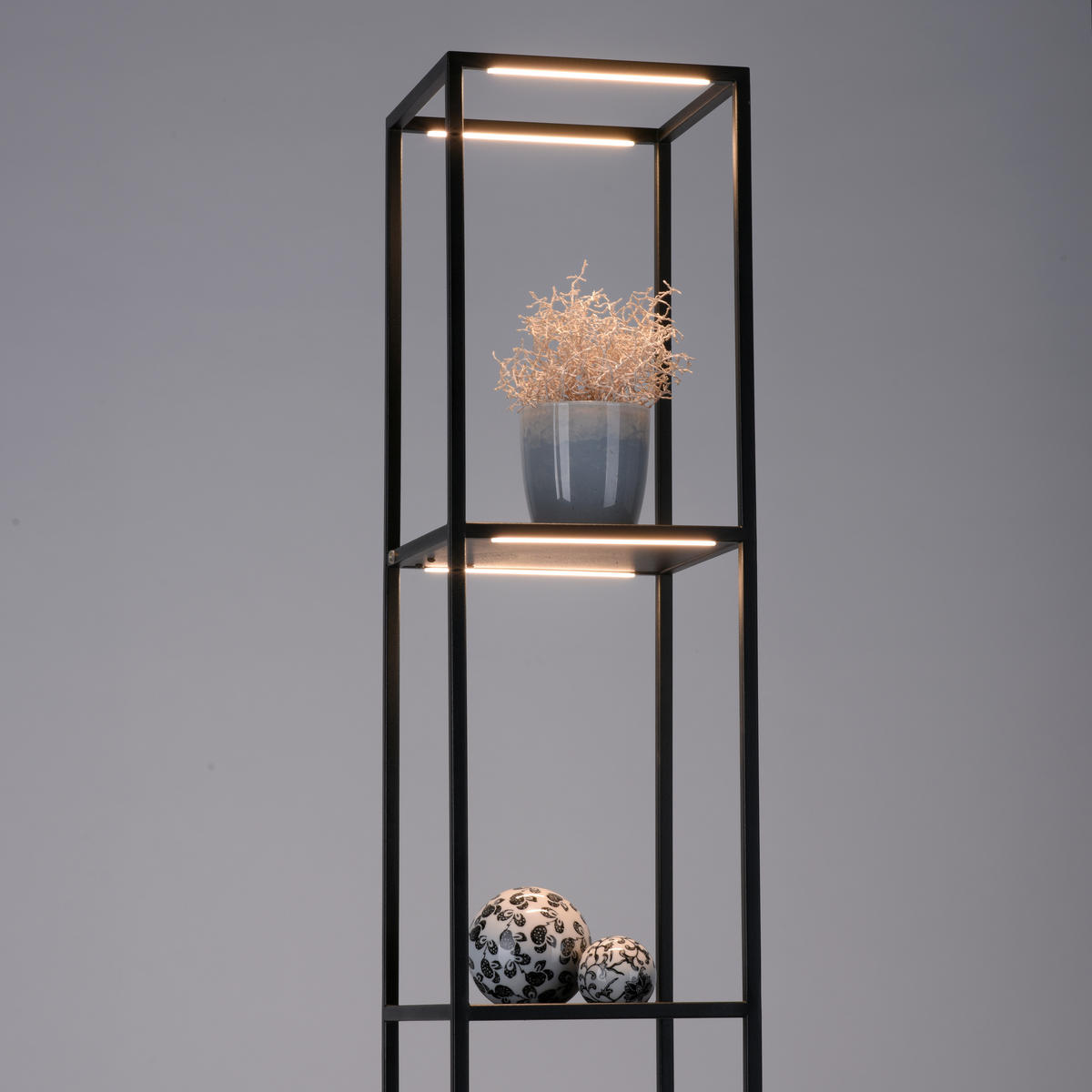 LED SVJETILJKA PODNA Contura  - crna, Lifestyle, metal/plastika (20/20/140cm)