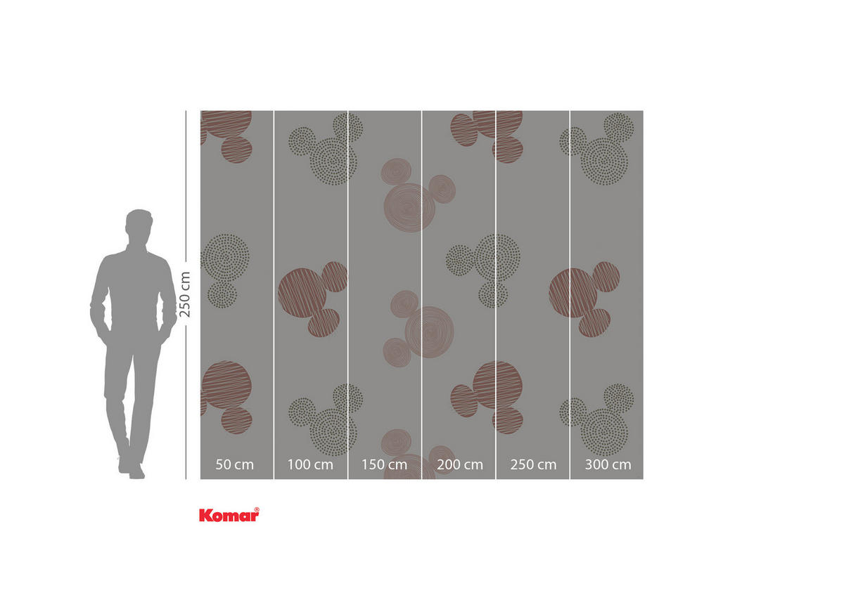 VLIESTAPETE Mickey & Minnie  - Basics (300/250/cmcm) - Disney