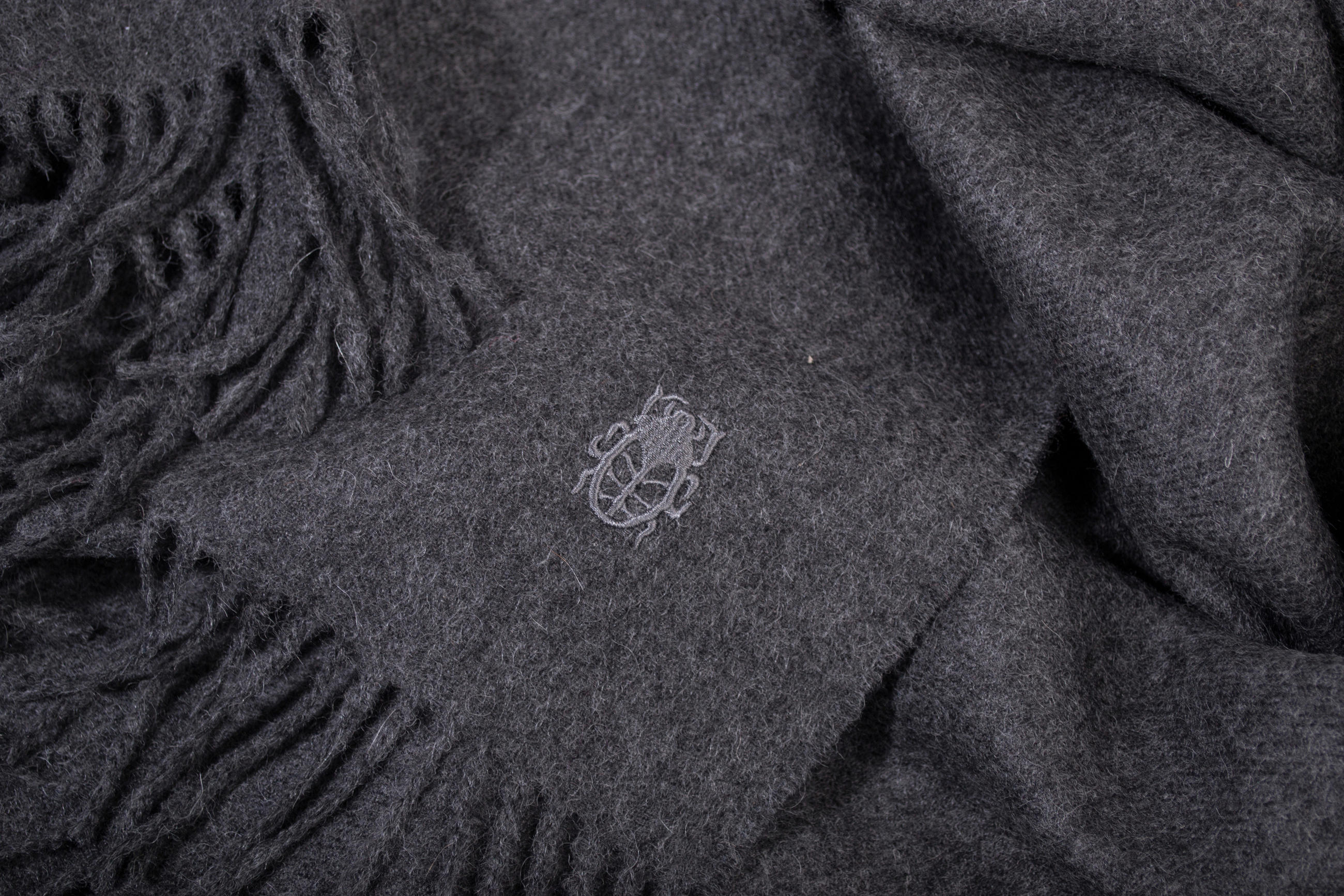 DECKE Classic Alpaca Anthrazit Classic Alpaca 130/200 cm  - Dunkelgrau/Anthrazit, KONVENTIONELL, Textil (130/200cm) - Zoeppritz