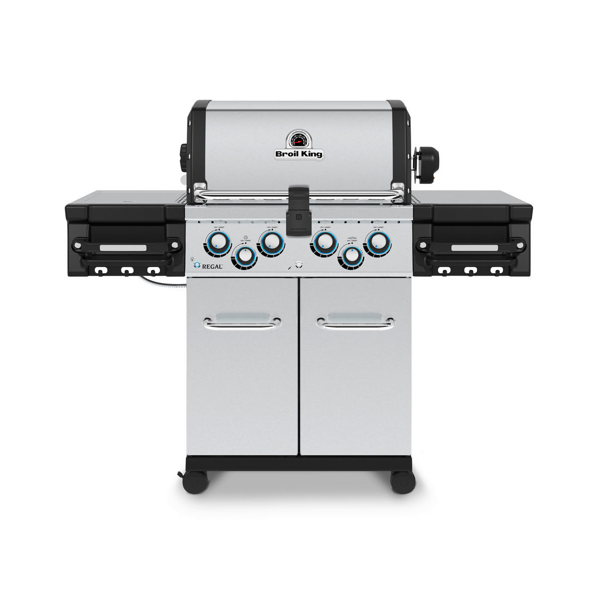 PLINSKI ŽAR  REGAL - barve nerjavečega jekla, Basics, kovina (143/125/63cm) - Broil King