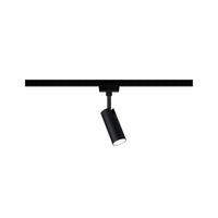 SCHIENENSYSTEM-STRAHLER Tubo 4.2/18.6/10.5 cm  - Schwarz, Design, Kunststoff/Metall (4.2/18.6/10.5cm) - Paulmann