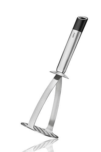 ŠŤOUCHADLO NA BRAMBORY - černá/barvy nerez oceli, Basics, kov/plast (9,9/8,4/28,8cm) - Gefu