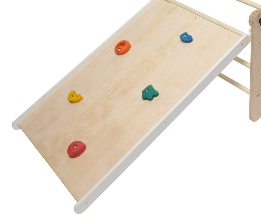 KLETTERGERÜST  - Weiß, Basics, Holz (95/65/6cm)