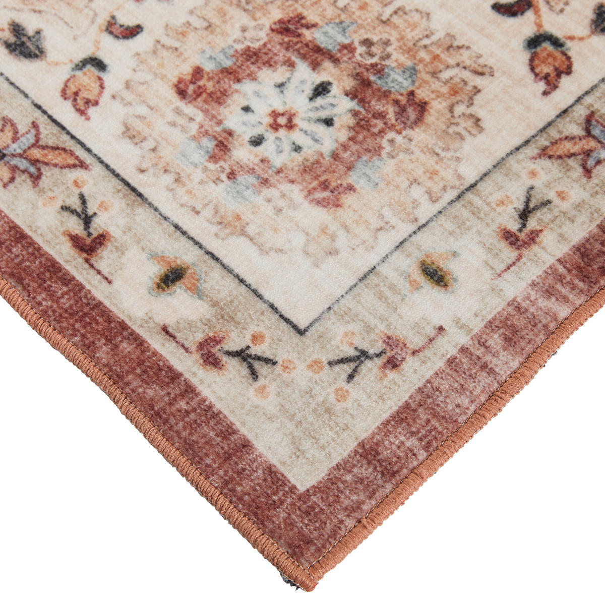 VINTAGE-TEPPICH 160/230 cm  in Terracotta  - Terracotta, Trend, Textil (160/230cm) - Novel