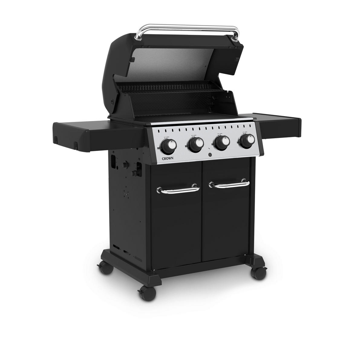 Plinski roštilj CROWN 420  crna  - crna, Basics, metal (145/116/61cm) - Broil King