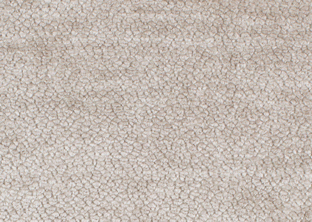 RÉCAMIERE in Plüsch Creme, Greige  - Greige/Creme, MODERN, Kunststoff/Textil (166/86/105cm) - Hom`in