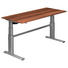 SCHREIBTISCH - Silberfarben/Zwetschgefarben, Design, Holzwerkstoff/Metall (180/66-130/80cm) SCHREIBTISCH - Silberfarben/Zwetschgefarben, Design, Holzwerkstoff/Metall (180/66-130/80cm)