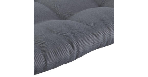 SITZKISSENSET    - Grau, Basics, Textil (40/40/5cm) - Boxxx
