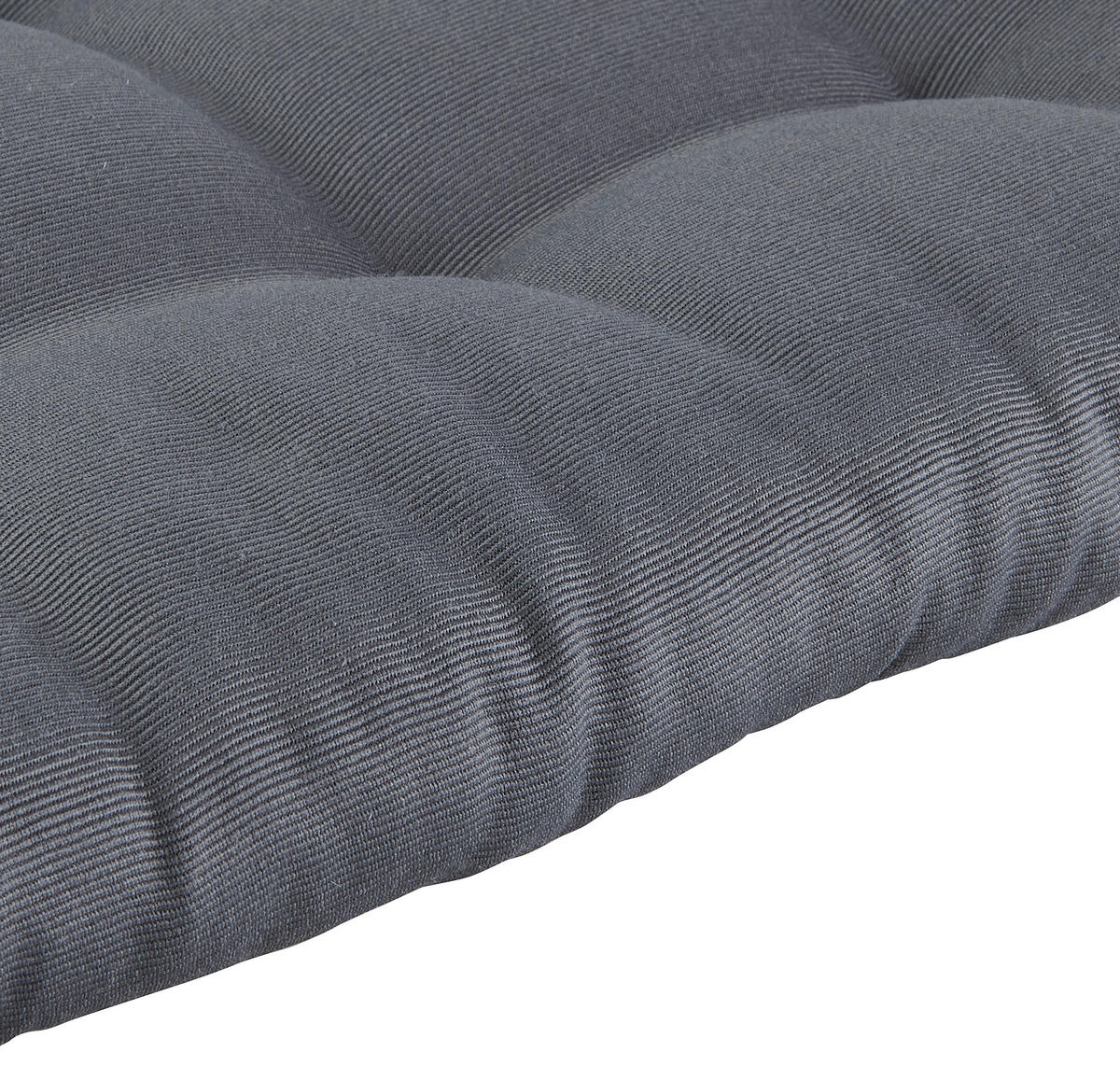 SITZKISSENSET  - Grau, Basics, Textil (40/40/5cm) - Boxxx